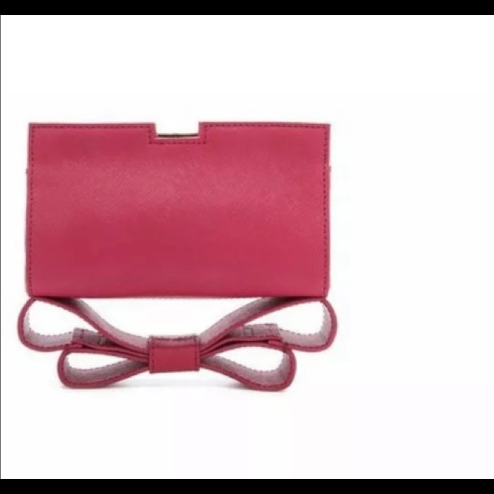 brand new with tags Zac Zac Posen red Milla Clutch purse bag